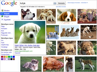 Megújult a Google képkereső